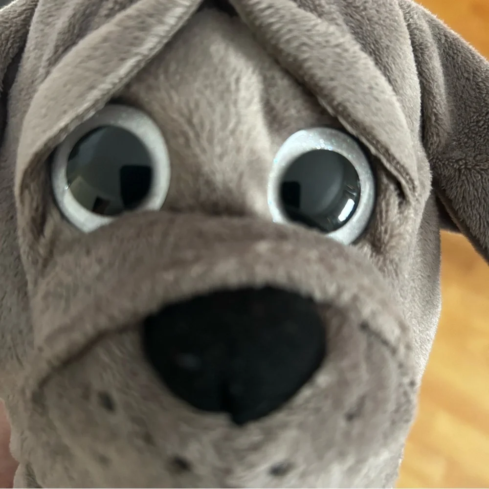 Wizarding World of Harry Potter Plush Fang Gray Dog Hagrid's Stuffed Animal 13'